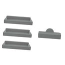 Dustproof Plug Cover Battery Charging Protector for MAVIC 2 PRO ZOOM Gray