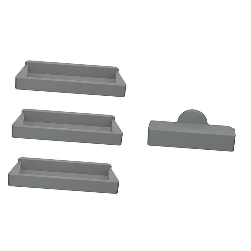 Dustproof Plug Cover Battery Charging Protector for MAVIC 2 PRO ZOOM Gray