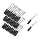 32pcs TV Antenna 300-75 Ohm Coaxial Cable Matching Trans-former VHF/UHF/FM