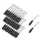 32pcs TV Antenna 300-75 Ohm Coaxial Cable Matching Trans-former VHF/UHF/FM