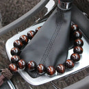Fashion Car Interior Decor Rear View Mirror Hanging Decorative Wooden Beads