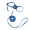 Parrot Leash Adjustable Harness Bird Anti Fly Outdoor Training Rope (Blue)