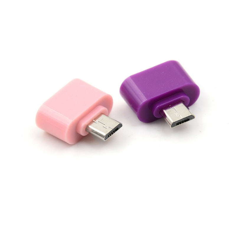 3pcs Micro USB Male to USB 2.0 Adapter OTG Converters For Android Tablet PhoneM&