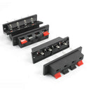 Single Row 4 Pin 4 Position Speaker Terminal Board Connectors 5 Pcs  OZ J 3C