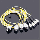 8 Pieces RC Car Parts Led LED Lamp Light Head Night Headlamp for RC Traxxas
