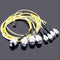 8 Pieces RC Car Parts Led LED Lamp Light Head Night Headlamp for RC Traxxas