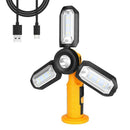 LED Work Light USB Rechargeable Magnetic Outdoor Inspection Lamp Hand Torch E3V6