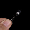 100x 5mm round colorful flash slow alternation super bright lamp emitting  OZ
