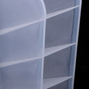 Desk Pen Pencil Holder Desk Organizer Case Plastic Storage Box for Office