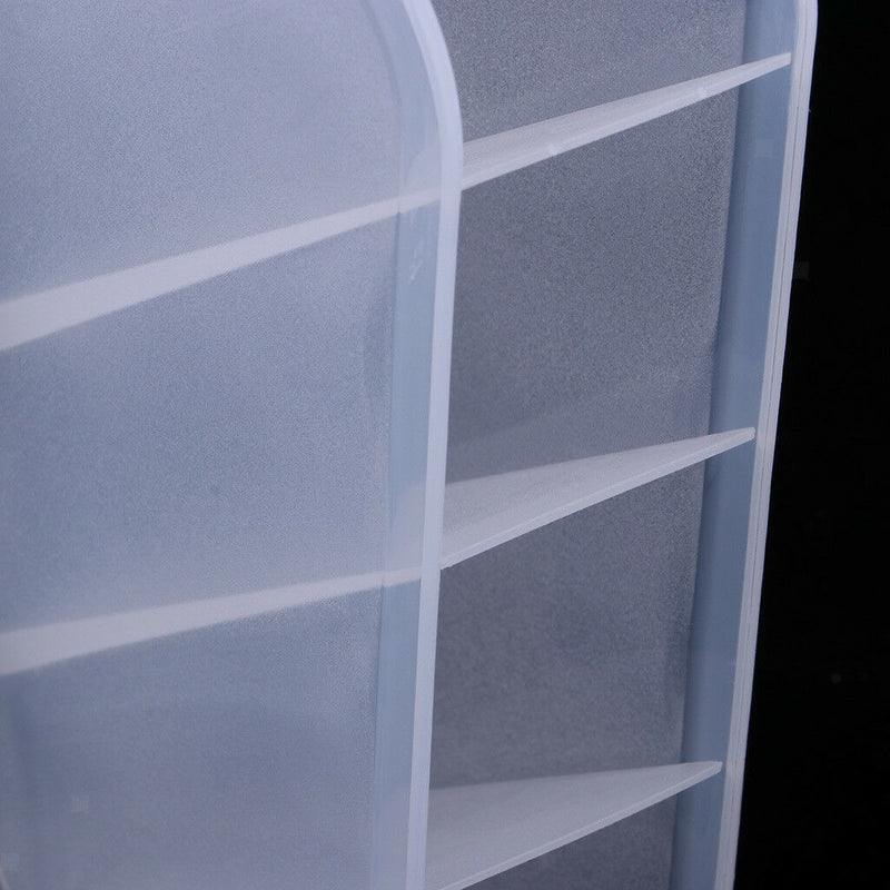 Desk Pen Pencil Holder Desk Organizer Case Plastic Storage Box for Office