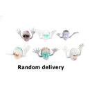 Mini Ghost Head Finger Puppet for Story Props Kid Egg Toys Gift (1pc Random