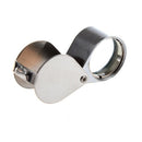 Jewellers Loupe 30 x 21mm Glass Jewellery Antiques Magnifier Hallmark Eye L