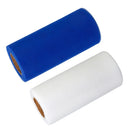 6"x 25yd Tulle Roll Spool Wedding Netting Fabric Gift Craft Royal Blue+White