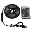 RGB LED 5 M Strip Light Tape XMAS Cabinet Kitchen Ceiling WATERPROOF 2835 5V