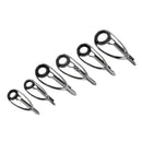 30pcs Fishing Rod Guide Tip Top Replacement Repair Kit 2.2#-3.0# Rings