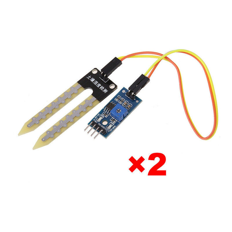 Soil Humidity Hygrometer Moisture Detection Sensor Module Arduino w/Dupont A