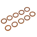 10x Exhaust Muffler Pipe Gasket Motorcycle Exhaust Pipes Wash Pipe Connector