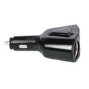 DC 12V Car Cigarette Lighter Socket Splitter 3.1A Dual USB Charger Power Ad