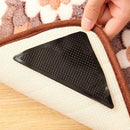 8Pcs Rug Carpet Mat Grippers Non Slip Anti Skid Reusable Washable Grip AU
