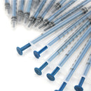 20Pcs Plastic Disposable 1ml Medical Injector Syringe For Measuring Nutrient Z