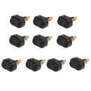 10PCS 12V 30A Heavy Duty Red LED OFF/ON Rocker Toggle Switch for Car Motor Boat