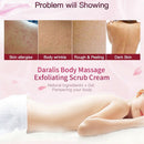 Daralis 200G Rose Body Scrub Whitening Exfoliating Gel Deep Clean Peeling L