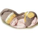 2pcs Fashion Newborn Baby Knit Cap Suspender Trousers Photo Photography Props