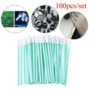 100pcs antistatic sponge sticks swabs solvent sponge cleaning swaps buds foaJ,a