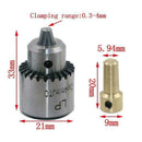 Mini Motor Collets Small Electric Drill Bit Micro Grinder Set Chuck 0.3 I4F J7Q1