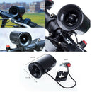 6 Sounds Super Loud Electronic Bicycle Bell Bike Horn Siren Ring Alarm Speaker