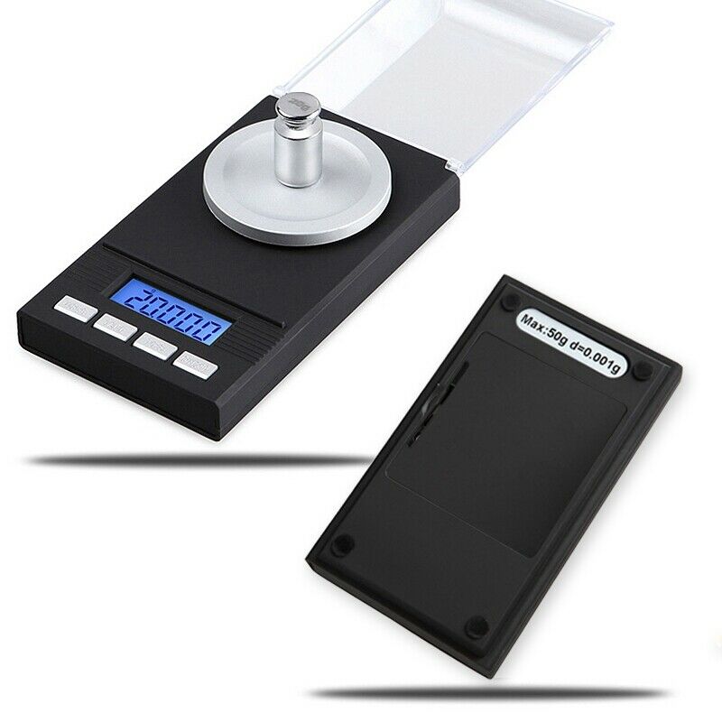 2018 New High precision 50g/0.001g Jewelry Scale Electronic scale with Weig R2B2