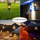 Solar Torch Light 96 LED Flicker Lighting Dancing Flame Lamp Outdoor Waterp