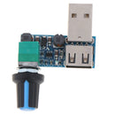 1Pc 5V to 12V USB Fan Speed Controller Switch Fan Speed Regulator Mod JR