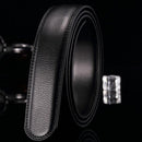 Fashion Luxury Men PU Leather Belt Wristband Strap Without Automatic Buckle Kit