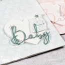 Baby Alphabet Metal Cutting Dies Stencil for DIY Scrapbooking Paper Card Decor3C
