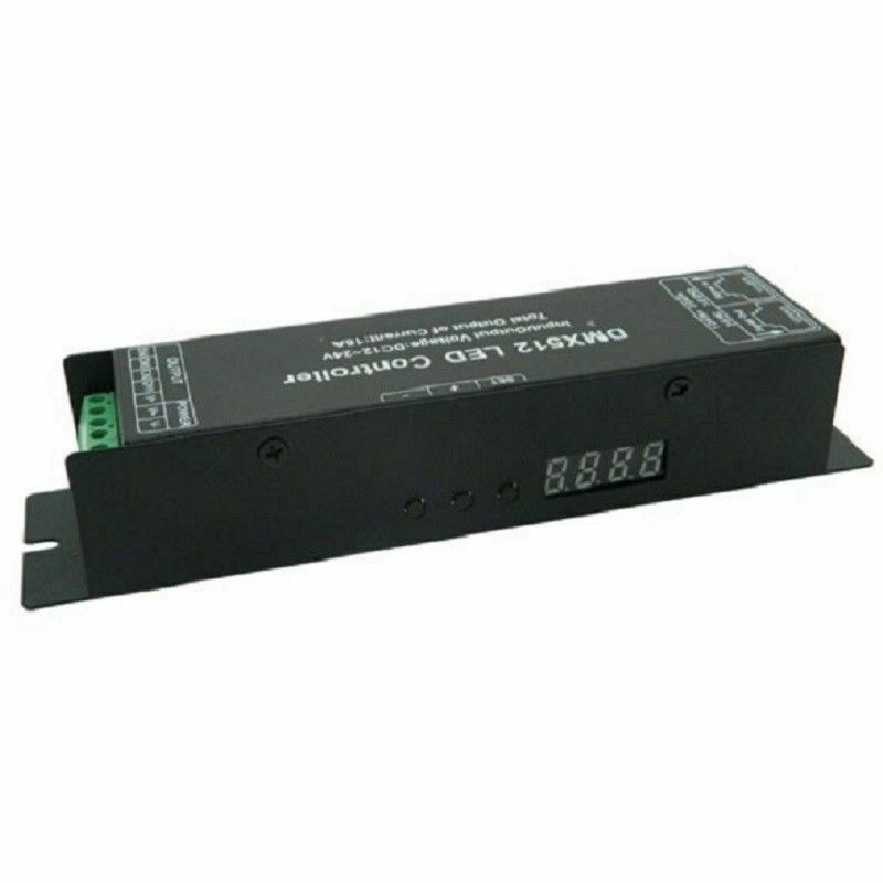 Dmx 512 Decoder Driver Dmx512 Rgbw Controller For Rgbw Led Strip Light 12V- X6W2
