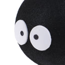 1x Black Face Coal Briquettes Ball Car Antenna Pen Topper Aerial Ball Decor  OZ