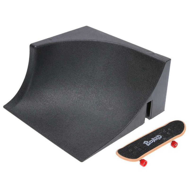 Training Games Finger Skating Board with Ramp Parts Track Kids Toys Gift(F)