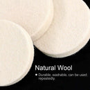 20Pcs 2 inch Compressed Artificial Wool Fabric Qc Disc Polishing Buffing Pa