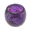 Old Fahsion Morrocan Glow Mosaic Tealight Candleholder Candlestick Bowl 2Pcs