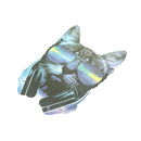 Music Cat Iron on Patches Washable Heat Transfer Stickers T-shirt AppliquesX2