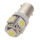 10 PCS T11 BA9S 5050 5-SMD LED White Light Bulb Car 12V Lamp T4W 3886X H6W 363