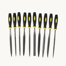 10 Pieces Of 3x140mm Needle File Set For Jeweler Woodcarving Craft Metal Gl