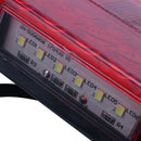 2 x 12v LED Rear Lights Stop Indicator Boat Car Trailer Truck Waterproof Si