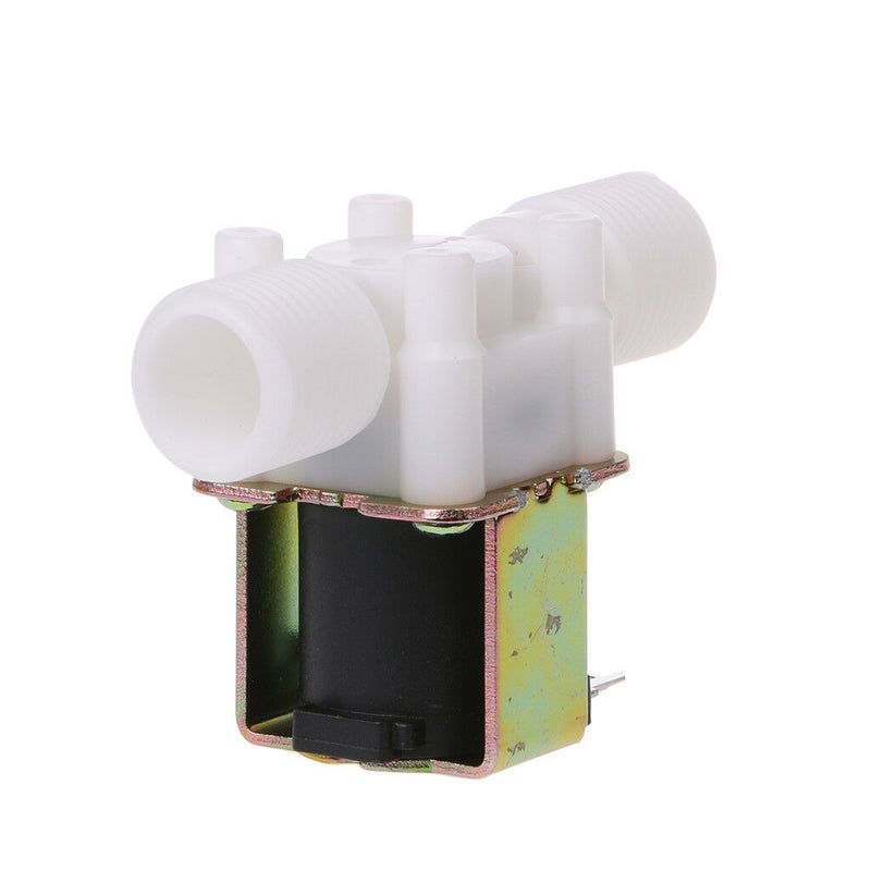 1/2" DC 24V Electric Solenoid Valve Magnetic Water Air Inlet Flow Switch N/C