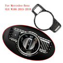 Headlight Switch Cover Black Car For Mercedes-Benz GLE W166 2015-2018 CII