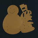 Christmas Snowman Metal DIY Cutting Die Stencil for Scrapbooking Craft