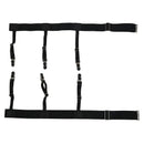 1 Pair Men's Leg Thigh Shirt Stays Holders Elastic Garter with Locking Clam J6N3