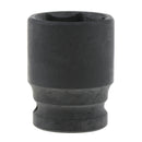 Square 1/2inch Drive 21mm 6 Point Hex Ratchet Socket Adapter Impact Tool 38mm