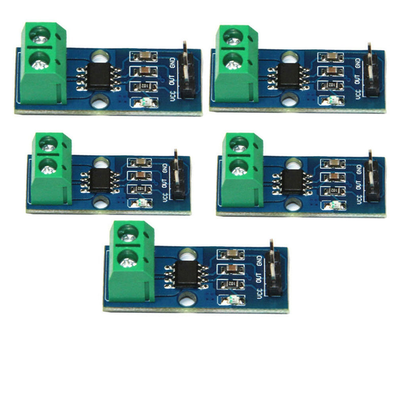 5Pc 30A ACS712 Module Measuring Range Current Sensor Hall Board for Arduino